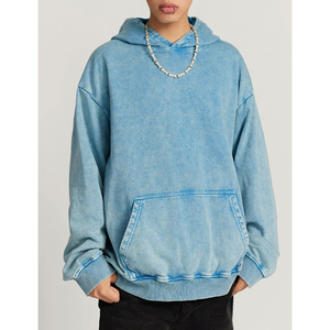 Sudaderas con Capucha para Hombre, Diseño Personalizado 2026, Alta Calidad, Lavado Ácido, Logotipo Personalizado, Precio al por Mayor - Product Image 4