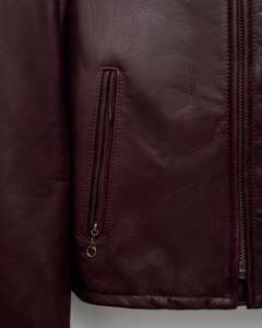 Veste en cuir véritable de qualité supérieure pour homme, manteau tendance, couleurs, tailles et designs personnalisés, étiquette privée, grossiste - Product Image 5