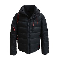 Parka unisexe grande taille respirante et chaude pour l'hiver, épaisseur standard, ultralégère, décontractée, à capuche, tendance, avec fermeture éclair et effet délavé