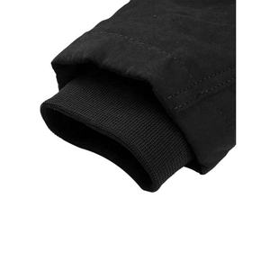 Men's Genuine Leather Knitted Quick <b>Dry</b> Embossed Jacket Brown Zip Motorbike Outerwear Stand Collar Casual Winter <b>Coat</b> 100% - Product Image 2