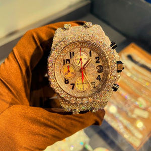 Classic Custom <b>Watch</b> for <b>Men</b> Iced Out Lab Grown <b>Watch</b> Diamond Studded Hip Hop Diamond Jewelry Best Quality Wholesale Price - Product Image 1