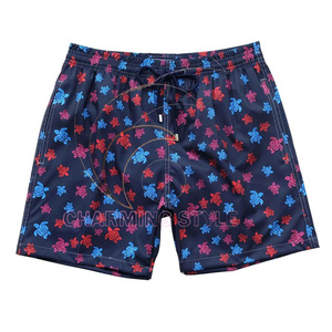 Custom Logo Color Summer Lining Mesh Shorts Sublimation All Over Print Custom Blank Short Double <b>Layer</b> Designer Mesh Shorts - Product Image 1