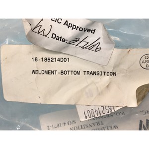 ASM 16-185214D01 WELDMENT-BOTTOM TRANSITION, 150714 - Equipo y Piezas de Semiconductores de Confianza de Tradicción Global - Product Image 3