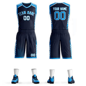Maillots de basket-ball en sublimation intégrale, vêtements de sport en polyester, vêtements d'équipe, logo personnalisé, service OEM, uniformes - Product Image 1