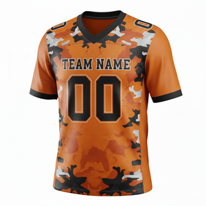 Maillots de football personnalisés pour adultes, manches courtes, maille respirante, séchage rapide, antibactériens, option grande taille, devant - Product Image 2