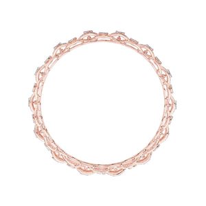 Brazalete con Motivo Entrelazado de Diamantes Cultivados en Laboratorio en Oro Rosa - Product Image 3