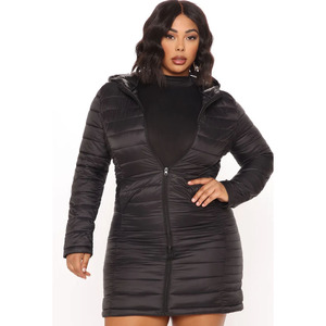 Customized Luxury Women's Puffer Jacket Long <b>Waterproof</b> Down Outdoor Padded Clothing <b>Winter</b> Fashion Puffer <b>Coat</b> for Ladies - Product Image 4