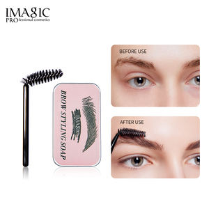 Savon Gel <span class=keywords><strong>Fixateur</strong></span> pour Sourcils <span class=keywords><strong>Transparent</strong></span> Naturel Imperméable Longue Durée avec Brosse Maquillage pour Femmes - Product Image 5