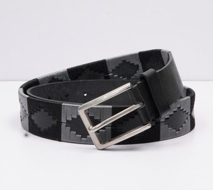 Cinturones de Polo de Cuero Argentino Nuevos de Fábrica con Hebilla de Latón/Acero Hechos a Mano Personalizables para Hombres, Mujeres y Niños al por Mayor - Product Image 1