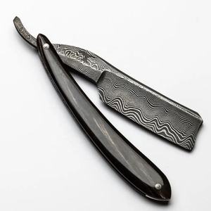 มีดพกทำมือคุณภาพสูงจากเหล็กดามัสกัส พร้อมปลอกหนัง ของขวัญสุดเพอร์เฟกต์สำหรับการตั้งแคมป์ ของขวัญสำหรับคุณพ่อ รองรับ OEM และ ODM - Product Image 5