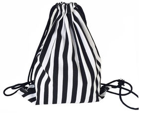 Unisex Gym Sport Solid Pattern Pakistan Canvas <b>Backpack</b> Promotional Cotton <b>Drawstring</b> Sack String Bag - Product Image 3