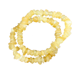 Bracelet à puce de Calcite Orange naturelle bracelet à puce de pierre de cristal bracelet à puce de pierre précieuse pour femmes cristal naturel coloré - Product Image 3
