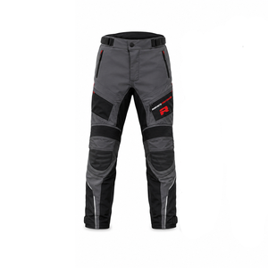 Pantalón textil para motocicleta de aventura para conducción invernal con tela impermeable, forro térmico, rodillas reforzadas, ajuste seguro y duradero. - Product Image 4