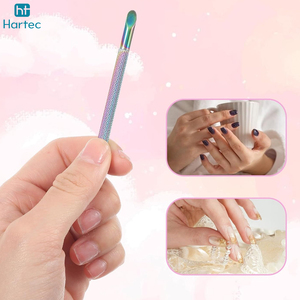Herramienta de Manicura de Acero Inoxidable Multicolor, Palito para Quitar Esmalte de Uñas, Cortador de Esmalte, Empujador de Cutículas Profesional - Product Image 4