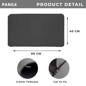 Tapis de séchage pour la vaisselle de cuisine |   Grand tapis absorbant pour sécher les ustensiles |   Accessoires de cuisine antidérapants pour la maison |   (40x 60 cm) - Product Image 4