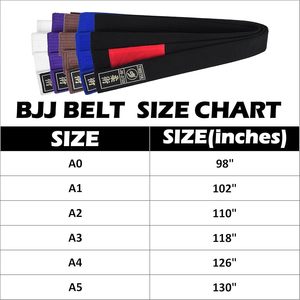 Cinturón de Jiu Jitsu Brasileño 100% Algodón, Diseño de Rayas Grises, Negras y Blancas, Unisex, Talla Grande, Corte Regular - Product Image 5