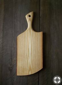 Planche à découper en bois Haven, planche à découper rectangulaire avec poignée pour couper les fruits, les légumes, planche à découper personnalisée pour le fromage - Product Image 6