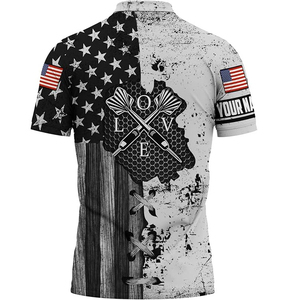 2026 Breathable Jersey Custom All over Sublimation Polo Shirts Round Neck Customized Logo Sublimated Short Sleeve - Product Image 2