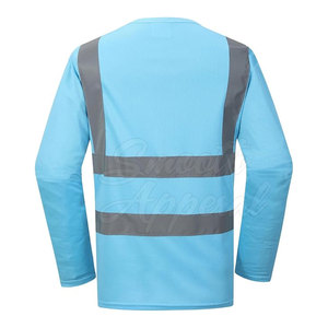 Camisetas de Seguridad Impermeables y Resistentes, Diseño de Alta Visibilidad, Tela de Poliéster Duradera, Ajuste Cómodo para Uso Industrial Diario - Product Image 3