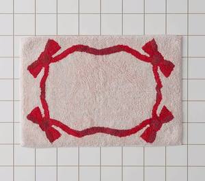 Tapis de bain de luxe 100 % coton, design tufté – Tapis de salle de bain doux, absorbants et antidérapants pour hôtel et maison - Product Image 2