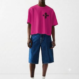 Camiseta Casual de Algodón 100% para Hombre, de Primera Calidad, Corte Holgado, con Logotipo Personalizado Serigrafiado, Color Azul Marino, de Secado Rápido, Cuello Redondo - Product Image 2