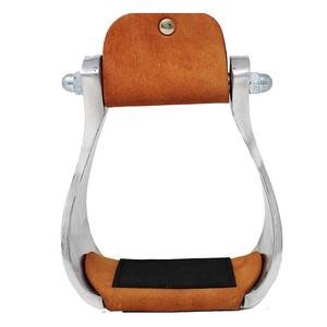 Estribos de Aluminio Ligeros para Montar a Caballo, Duraderos, Antideslizantes, con Suela Ancha, Fabricados en Pakistán - Product Image 1