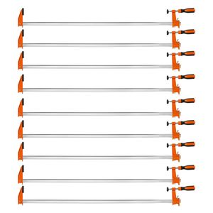 Serres-crochets de 36 pouces pour le travail du bois, lot de 8, capacité de charge de 600 lb, conception autobloquante avec coussinets en plastique - Product Image 1