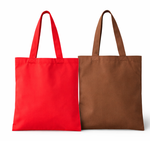 Bolsas de lona de algodón negro de la mejor calidad, con diseño de letras en blanco y asas, estilo tote. - Product Image 3