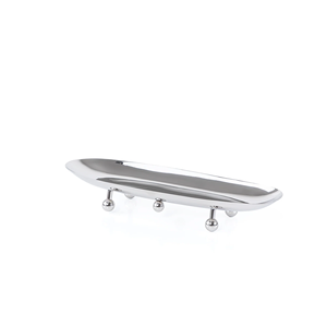 Stainless Steel Wave Shape Cake Stand Set of 2 Reusable Serving Tray Display Rack - Product Image 2