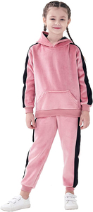 Conjunto Deportivo Infantil para Producción en Masa, Cómodo Conjunto de Entrenamiento con Logotipo Personalizado, Servicio OEM para Clubes Deportivos Infantiles y Mayoristas de Ropa - Product Image 4