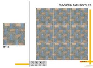 กระเบื้องปูพื้นกลางแจ้งสำหรับการใช้งานหนัก ขนาด 500x500 มม. ออกแบบมาเพื่อโครงการโครงสร้างแบบเปิด ที่ต้องการพื้นภายนอกที่ทนทาน - Product Image 6