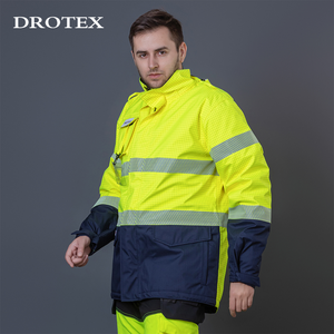 Veste de travail réfléchissante haute visibilité ANSI Classe 3, imperméable, pour hommes et femmes - Product Image 4