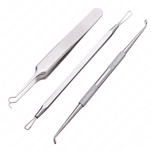 Kit Profesional de Acero Inoxidable para Eliminar Puntos Negros, Juego de 3-7 Herramientas Extractoras de Acné para Limpiar Poros y Espinillas - Product Image 5