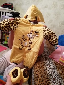 Suéteres de punto grueso para niños pequeños con decoración de ciervos de invierno, sudaderas con capucha para bebés, suéteres navideños para niños - Product Image 4