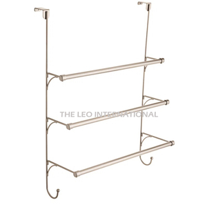 Excelente Organizador para Balcón, Toallero Metálico Grande, Elegante Soporte de Acero Inoxidable para Toallas - Product Image 2
