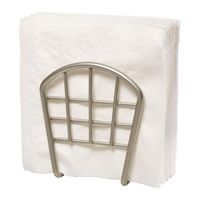 Porte-serviettes en métal antique avec détails artistiques, élégant accessoire décoratif pour table à manger, solution d'organisation pour la cuisine