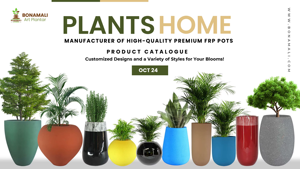 กระถางต้นไม้ NESCHO คุณภาพสูง ดีไซน์ทันสมัย วัสดุ FRP เงางาม ขนาดใหญ่ สำหรับตกแต่งบ้าน สวน และสถานรับเลี้ยงเด็ก ทั้งภายในและภายนอกอาคาร - Product Image 6