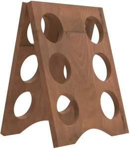 Freestanding Wooden <b>Wine</b> <b>Rack</b> For Home Bar Kitchen Dining Room <b>Wine</b> Bottle Storage Organizer Display - Product Image 1