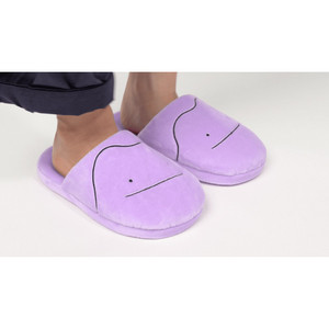 Pantoufles officielles Pokémon Metamon en peluche Ditto violettes - Product Image 2