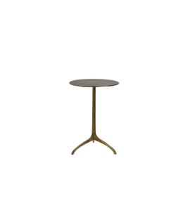 Table d'appoint en métal faite à la main avec des détails artistiques pour des besoins de décoration intérieure sophistiqués - Product Image 1