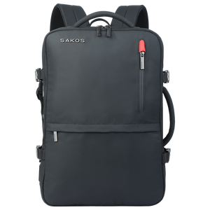 Stylish Modern Office Waterproof Portable <b>Laptop</b> <b>Backpack</b> SAKOS 2026 USB Port Multi-Function Air Cushion Belt Large Capacity - Product Image 1