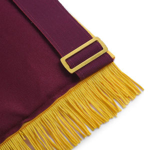 Delantal de Masón Maestro de la Logia Azul, Bordado en 3D, Personalizado, Clásico, Regalia Masónica, Accesorio Ceremonial para Masones - Product Image 5