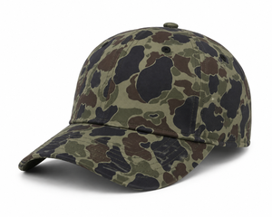 Casquette de sport vintage vert foncé camouflage, personnalisable avec logo, ajustable, 6 panneaux, en coton, haute qualité, vente en gros - Product Image 2