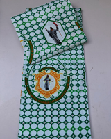 Tela de Algodón con Estampado Africano Personalizado, Ankara Kitenge, Nigeria, Ghana, Kenia, para Bodas, Eventos, Decoración del Hogar, Fabricante OEM ODM
