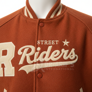 Nuevo estilo Streetwear para hombre Varsity College Jacket Vintage sudadera Custom Patchwork Jackets - Product Image 2