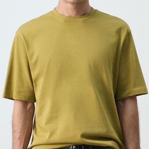 Camisetas personalizadas 100% algodón con cuello redondo para hombre y mujer, con logo personalizado, camisetas deportivas de talla grande, OEM, ODM - Product Image 1