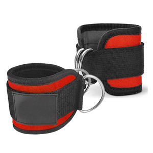 Adjustable Non-Slip Breathable Fitness Ankle Straps Steel D-Rings Padded Support for Leg Extensions Cable Kickbacks Strength - Product Image 3