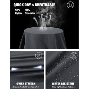 Pantalones Cortos de Senderismo para Hombre, Personalizados, de Alta Calidad, Desmontables, Casuales, Ligeros, Impermeables, Transpirables, Resistentes al Viento, para Verano, Cintura Media - Product Image 2