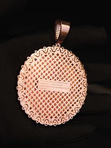 Pendentif Moissanite Prêt à Expédier, Plaqué Or S925, Moissanite Passe le Test du Diamant, Bijoux Hip Hop en Moissanite - Product Image 4