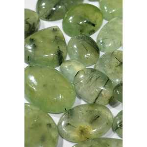 Piedras Preciosas Sueltas de Prehnita Cuarzo 100% Natural de Alta Calidad, Pulidas a Mano, Proveedor de Piedras Preciosas al por Mayor para Joyería - Product Image 4